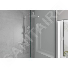 Hansgrohe Vernis Shape - Set de douche Showerpipe 230 avec thermostat, EcoSmart, chrome 26097000