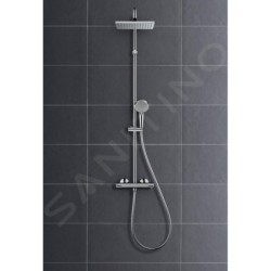 Hansgrohe Vernis Shape - Set de douche Showerpipe 230 avec thermostat, chrome 26286000