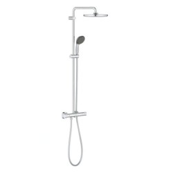 Grohe Vitalio Start - Set de douche 250 avec thermostat, 9,5 l / min, 2 jets, chrome 26816000