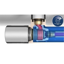 Grohe Euphoria SmartControl - Set de douche 260 Mono avec thermostat, chrome 26510000