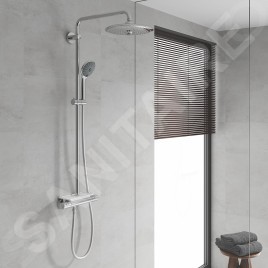 Grohe Vitalio Joy - Set de douche 260 avec thermostat, 3 jets, chrome 26403001