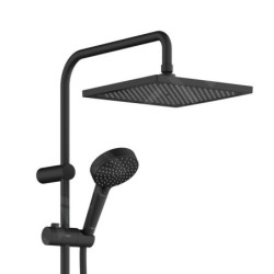 Hansgrohe Vernis Shape - Set de douche Showerpipe 240 avec thermostat, 2 jets, noir mat 26427670
