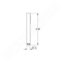 Grohe Euphoria Cube - Douchette, chrome 27699000