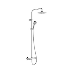 Hansgrohe Vernis Blend - Set de douche Showerpipe 200 avec thermostat, EcoSmart, chrome 26089000