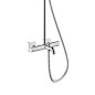 Hansgrohe Vernis Shape - Set de douche Showerpipe 230 avec thermostat de bain, chrome 26284000