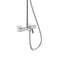 Hansgrohe Vernis Shape - Set de douche Showerpipe 230 avec thermostat de bain, EcoSmart, chrome 26098000 Hansgrohe Vernis Shape - Set de douche Showerpipe 230 avec thermostat de bain, EcoSmart, chrome 26098000