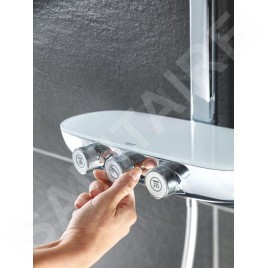 Grohe Rainshower SmartControl - Set de douche Duo 360 avec thermostat, 2 jets, chrome 26250000