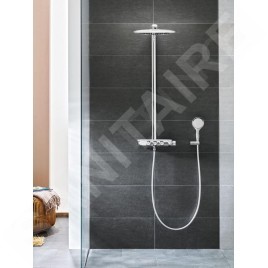 Grohe Rainshower SmartControl - Set de douche Duo 360 avec thermostat, 2 jets, chrome 26250000