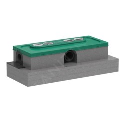 Hansgrohe uBox universal - Corps d'encastrement pour caniveau de douche linéaire pour installation à plat 01000180