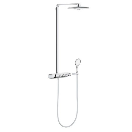 Grohe Rainshower SmartControl - Set de douche Duo avec thermostat, 360 mm, blanc lunaire 26250LS0