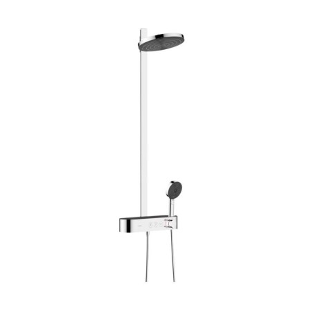 Hansgrohe Pulsify S - Set de douche 260 avec thermostat ShowerTablet Select 400, 2 jets, chrome 24240000