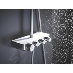 Grohe Euphoria SmartControl - Set de douche Cube 310 Duo avec thermostat, blanc lunaire 26508LS0