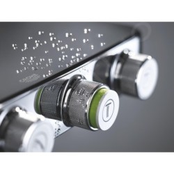 Grohe Euphoria SmartControl - Set de douche Cube 310 Duo avec thermostat, blanc lunaire 26508LS0