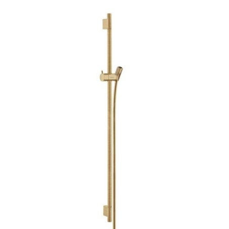 Hansgrohe Unica'S - Barre de douche 900 mm avec flexible, bronze brossé 28631140