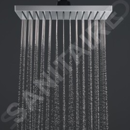 Hansgrohe Vernis Shape - Set de douche Showerpipe 230 Reno, EcoSmart, noir mat 26289670