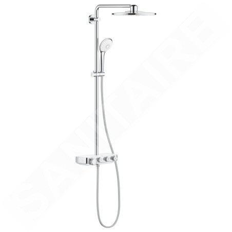 Grohe Euphoria SmartControl - Set de douche 310 Duo avec thermostat, blanc lunaire 26507LS0