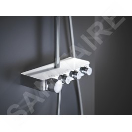 Grohe Euphoria SmartControl - Set de douche 310 Duo avec thermostat, blanc lunaire 26507LS0