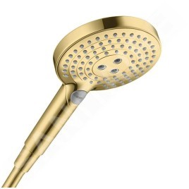 Hansgrohe Raindance Select S - Pommeau de douche 120, 3 jets, EcoSmart, or poli 26531990