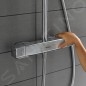 Hansgrohe Croma - Colonne de douche thermostatique Showerpipe, 1jet,EcoSmart, chrome 27660000 Hansgrohe Croma - Colonne de douche thermostatique Showerpipe, 1jet,EcoSmart, chrome 27660000