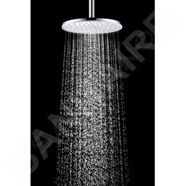 kielle Oudee - Set de douche avec thermostat, 228 mm, 3 jets, chrome 20602020