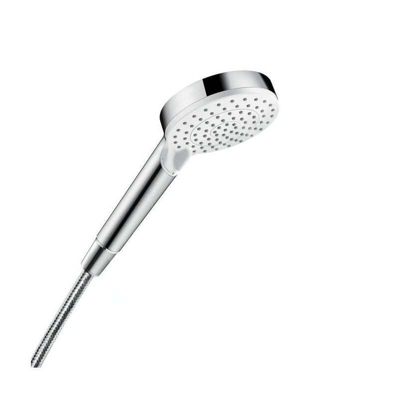 Hansgrohe Crometta - Douchette 100, 2 jets, blanc/chrome 26330400