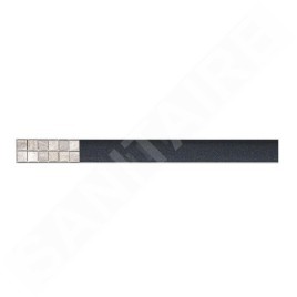 Alcadrain Grilles - Grille en acier inoxydable FLOOR 650 mm, pour l'insertion de carreaux FLOOR-650