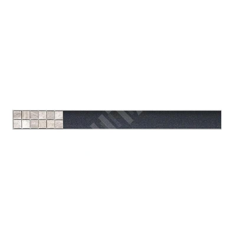 Alcadrain Grilles - Grille en acier inoxydable FLOOR 650 mm, pour l'insertion de carreaux FLOOR-650