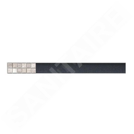 Alcadrain Grilles - Grille en acier inoxydable FLOOR 650 mm, pour l'insertion de carreaux FLOOR-650