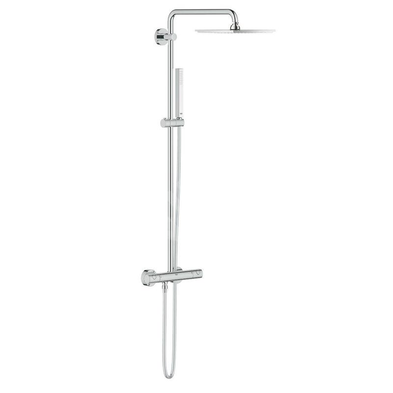 Grohe Euphoria - Set de douche 230 avec thermostat, 1 jet, chrome 26187000