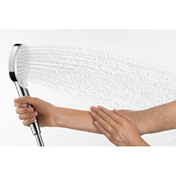 Hansgrohe Crometta - Douchette Vario 100, Green 6 l/min, 2 jets, chrome 26336400