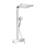 Hansgrohe Raindance E - Set de douche Showerpipe 300 avec thermostat 350 EcoSmart 9 l/min, chrome 27362000