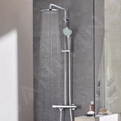 Grohe Euphoria - Set de douche XXL avec thermostat, 210 mm, chrome 27964000