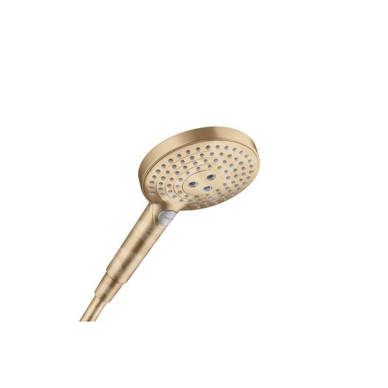 Hansgrohe Raindance Select S - Pommeau de douche 120, 3 jets, bronze brossé 26530140