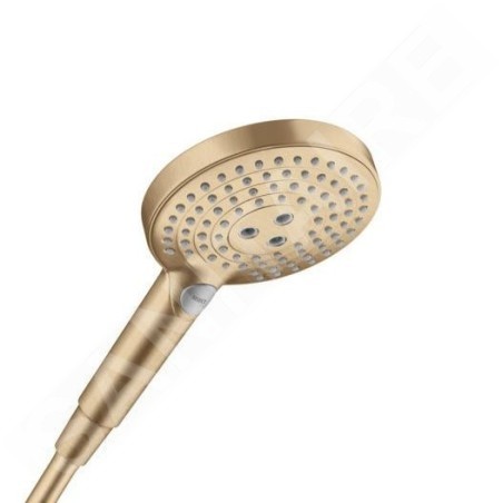 Hansgrohe Raindance Select S - Pommeau de douche 120, 3 jets, bronze brossé 26530140