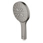 Grohe Rainshower SmartActive - Douche de tête 130 9,5 l/min, 3 jets, Hard Graphite brossé 26574AL0