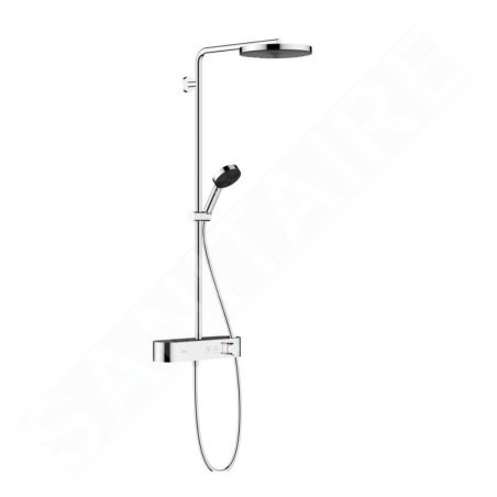 Hansgrohe Pulsify S - Set de douche 260 avec thermostat ShowerTablet Select 400, 1 jet, chrome 24220000