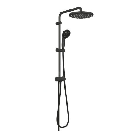 Grohe Vitalio Start - Set de douche sans robinetterie, avec inverseur manuel, noir mat 266802430