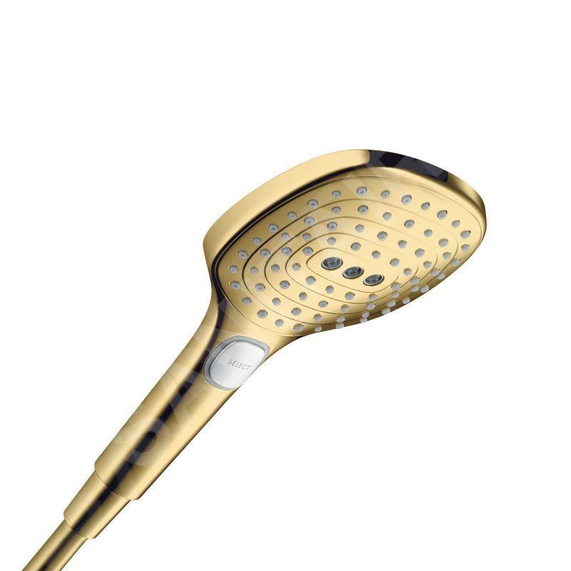 Hansgrohe Raindance Select E - Douchette 120, 3jet, aspect doré bronzé 26520990