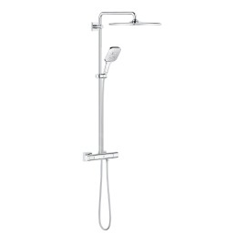 Grohe Rainshower SmartActive Cube - Colonne de douche 310 avec mitigeur thermostatique, 3 jets, chrome 26649000