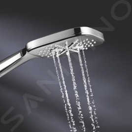 Grohe Rainshower SmartActive Cube - Colonne de douche 310 avec mitigeur thermostatique, 3 jets, chrome 26649000