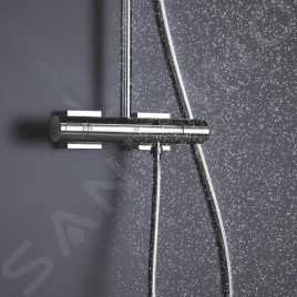 Grohe Rainshower SmartActive Cube - Colonne de douche 310 avec mitigeur thermostatique, 3 jets, chrome 26649000