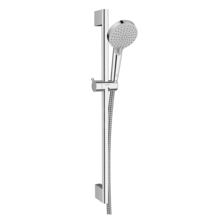 Hansgrohe Vernis Blend - Set douchette à main, 2 jets, barre et flexible, EcoSmart, chrome 26279000