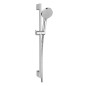 Hansgrohe Vernis Blend - Set douchette à main, 2 jets, barre et flexible, EcoSmart, chrome 26279000