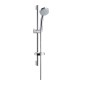 Hansgrohe Croma 100 - Set douchette Vario / barre murale Unica'C 0,65 m, chrome 27772000 Hansgrohe Croma 100 - Set douchette Vario / barre murale Unica'C 0,65 m, chrome 27772000