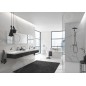 Grohe Euphoria - Set de douche 310 avec mitigeur thermostatique en applique, graphite foncé brossé 26075AL0