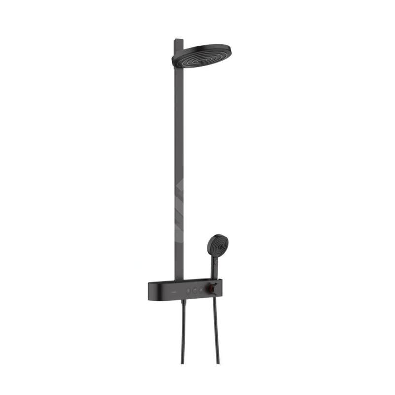 Hansgrohe Pulsify S - Set de douche 260 avec thermostat ShowerTablet Select 400, 2 jets, noir mat 24240670 Hansgrohe Pulsify S - Set de douche 260 avec thermostat ShowerTablet Select 400, 2 jets, noir mat 24240670