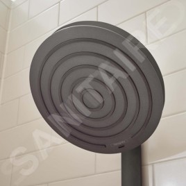 Hansgrohe Pulsify S - Set de douche 260 avec thermostat ShowerTablet Select 400, 2 jets, noir mat 24240670