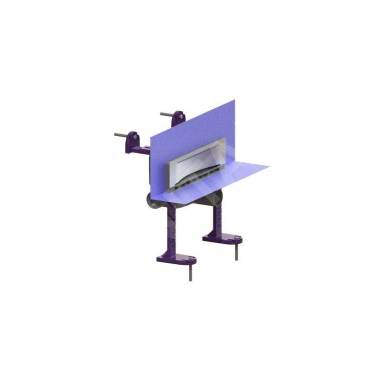 Kessel Scada - Caniveau de douche 36 cm, avec grille, acier inoxydable brossé 48000.03M