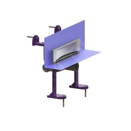 Kessel Scada - Caniveau de douche 36 cm, avec grille, acier inoxydable brossé 48000.03M