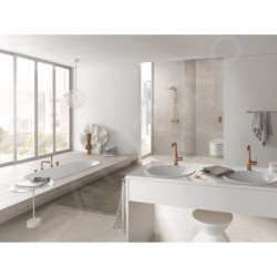 Grohe Euphoria - Set de douche 310 avec robinet thermostatique, 3 jets, Warm Sunset 26075DA0